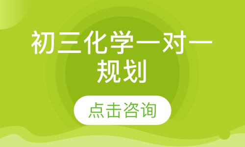 初三化学一对一辅导