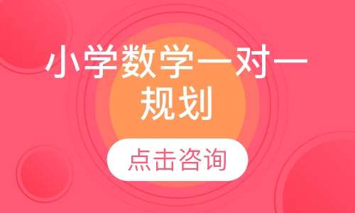 小学数学一对一辅导